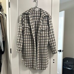 Women’s Gray Plaid jacket